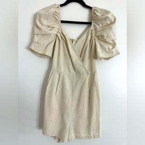 Cream colored romper